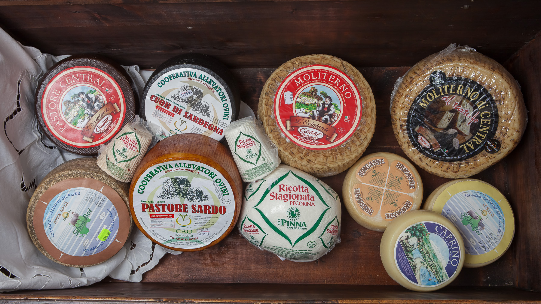 Sardinia Cheeses